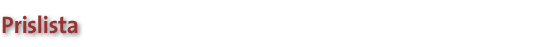 Prislista